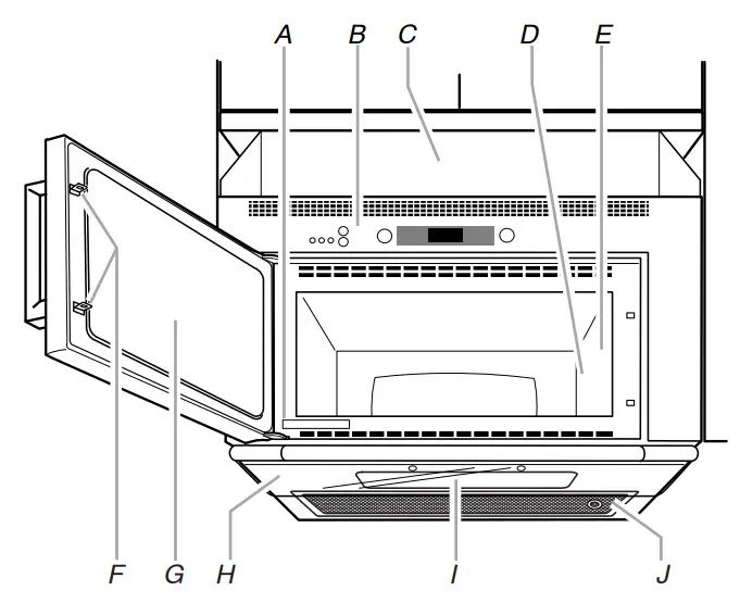Whirlpool UMH50008 Microwave Hood Combination