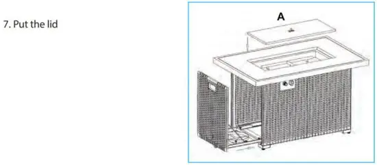 FIG 10 ASSEMBLY INSTRUCTIONS