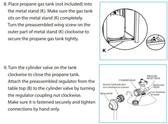 FIG 11 ASSEMBLY INSTRUCTIONS