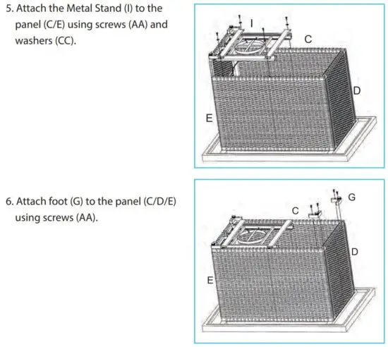 FIG 9 ASSEMBLY INSTRUCTIONS