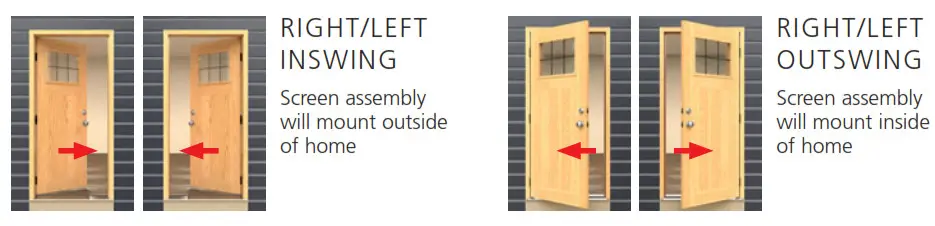 LARSON BRISA Retractable Screen - DOOR TYPE