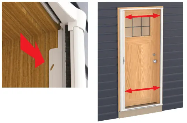 LARSON BRISA Retractable Screen - INSTALL SCREEN 1