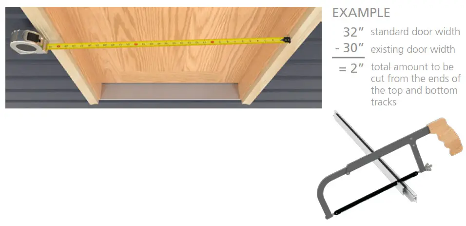 LARSON BRISA Retractable Screen - Narrow Door