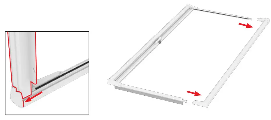 LARSON BRISA Retractable Screen - SILL TYPE1