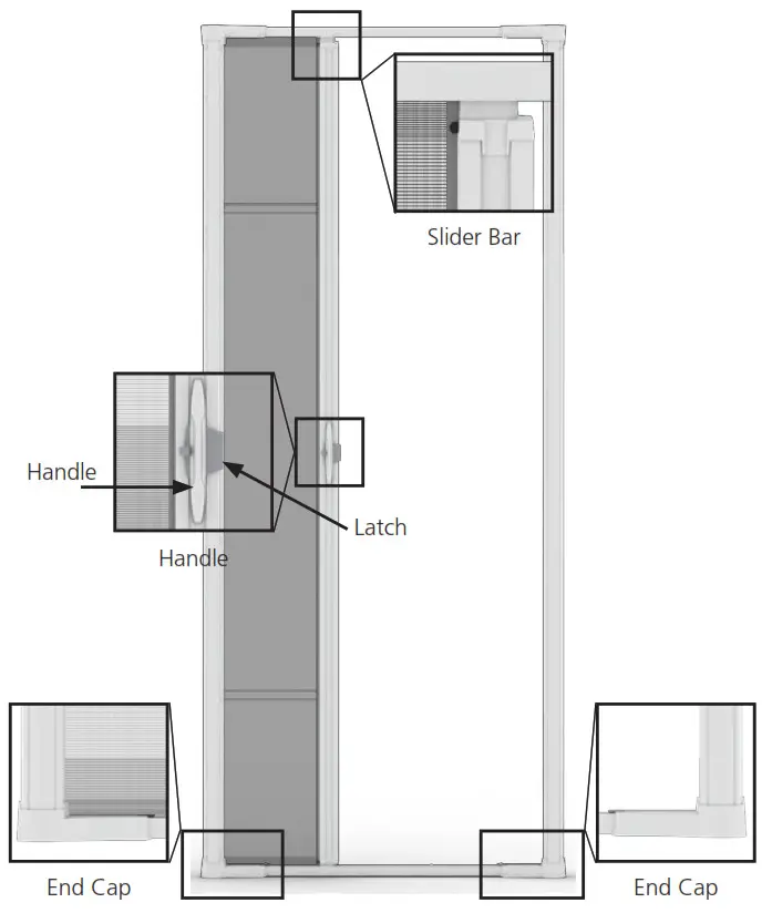 LARSON BRISA Retractable Screen - fig2