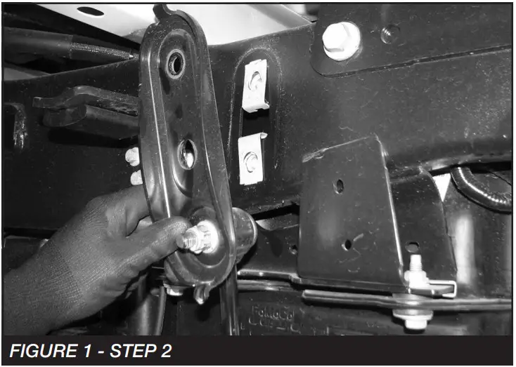 FTS22276 Fabtech Extended Rear Sway Bar Link Kit - Figure 1