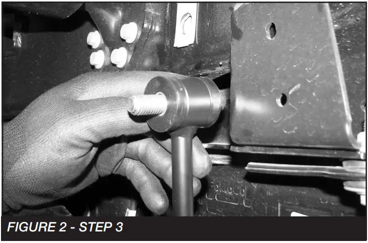 FTS22276 Fabtech Extended Rear Sway Bar Link Kit - Figure 2