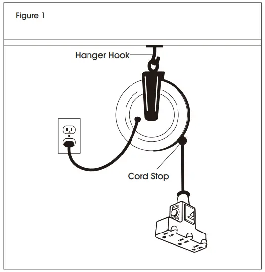 ULINE Retractable Cord Reel -fiugr 1