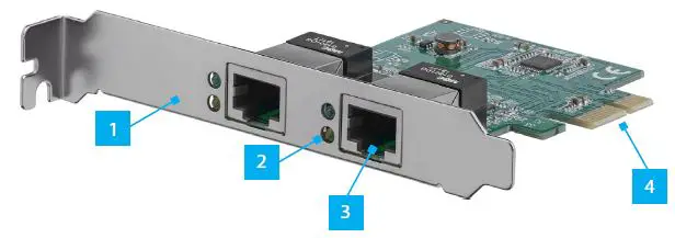 StarTech-ST1000SPEXD4-2-Port-PCI-Express-Gigabit-Ethernet-Network-Card-FIG 1