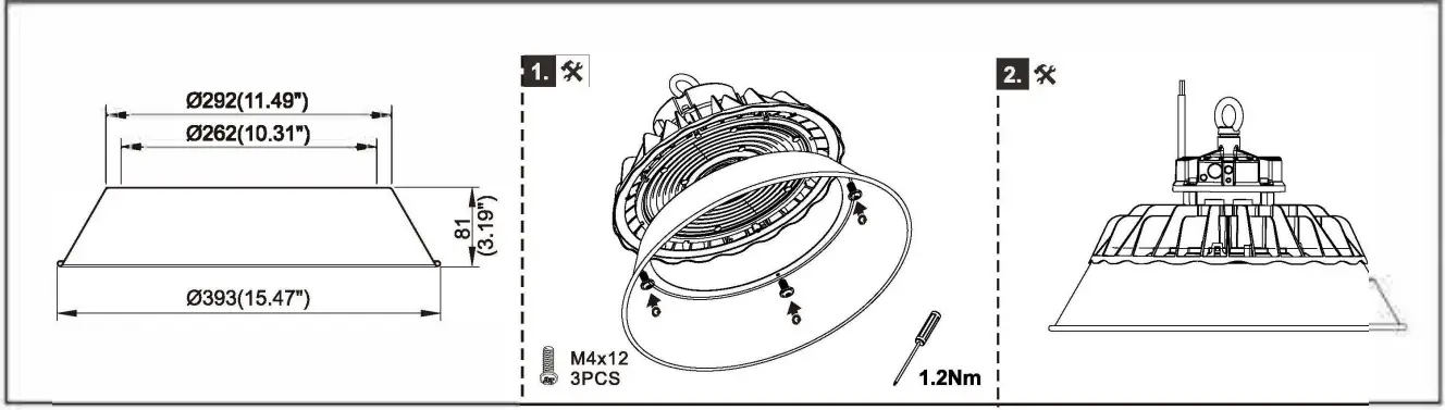 LUMEX SKYBAY4 LED HIGHBAY LIGHT fig 3