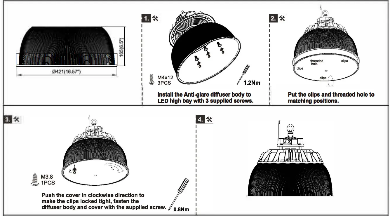LUMEX SKYBAY4 LED HIGHBAY LIGHT fig 4