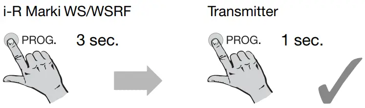 Sensor as transmitter