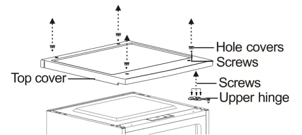 Reversing the Door Swing Figure 1