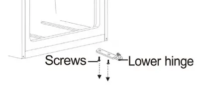 Reversing the Door Swing Figure 2