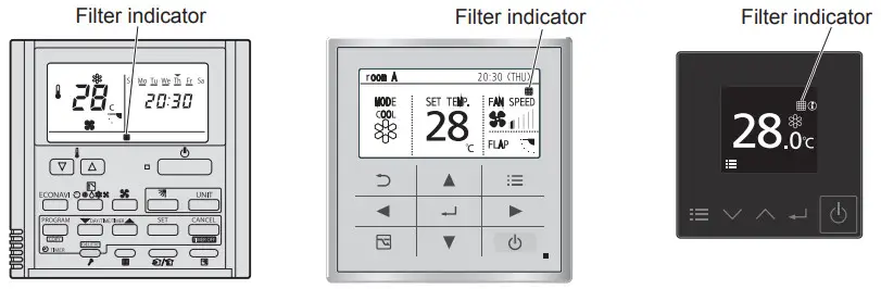 Panasonic S 3650PU3E Cassette Air Conditioner - Air Filter