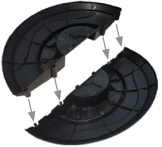 Ardes AR4B03 Carbon Fibre Swivelling Stove - Figure 2