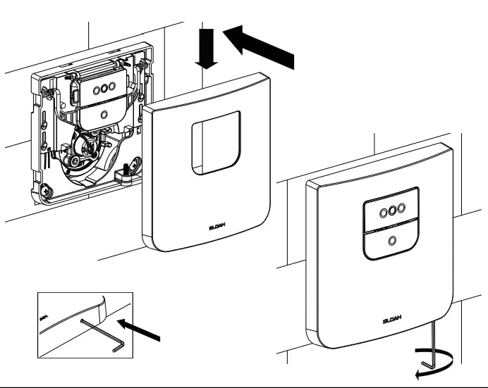 SLOAN-8936-CP-Truflush-Electronic ]-Dual-Flush-Wall-Plat-fig-10