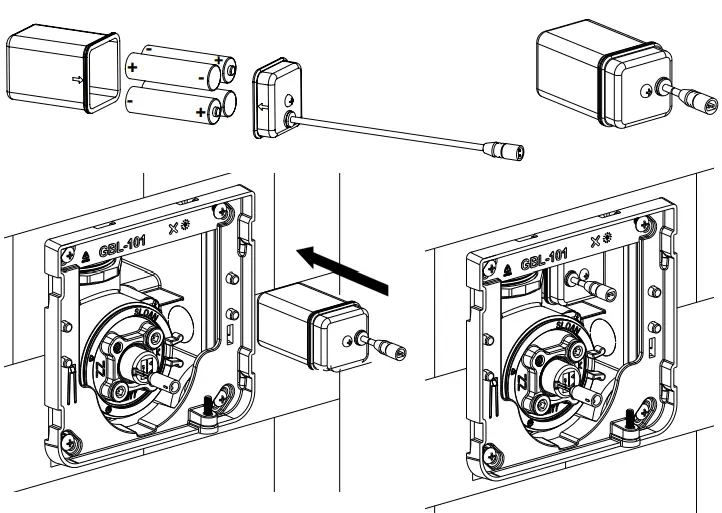 SLOAN-8936-CP-Truflush-Electronic ]-Dual-Flush-Wall-Plat-fig-5