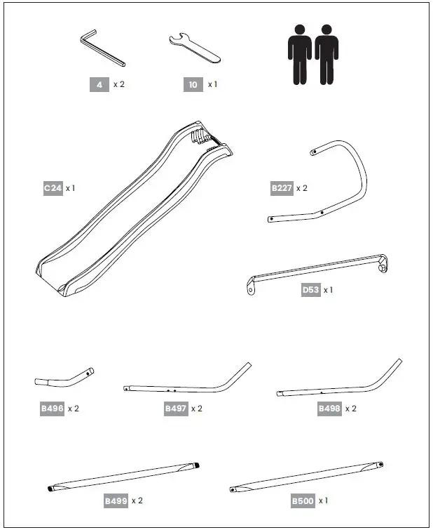 LIFESPAN KIDS B07K7Z4PT1 Slippery Slide-1