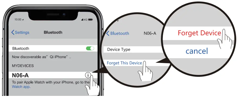 Restore factory setting