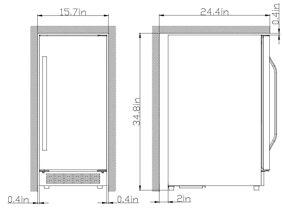 HANOVER 9760701 Ice Maker - Fig