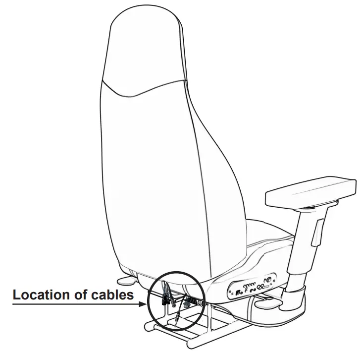 COOLER MASTER Synk X Cross platform Immersive Haptic Chair - fig 12