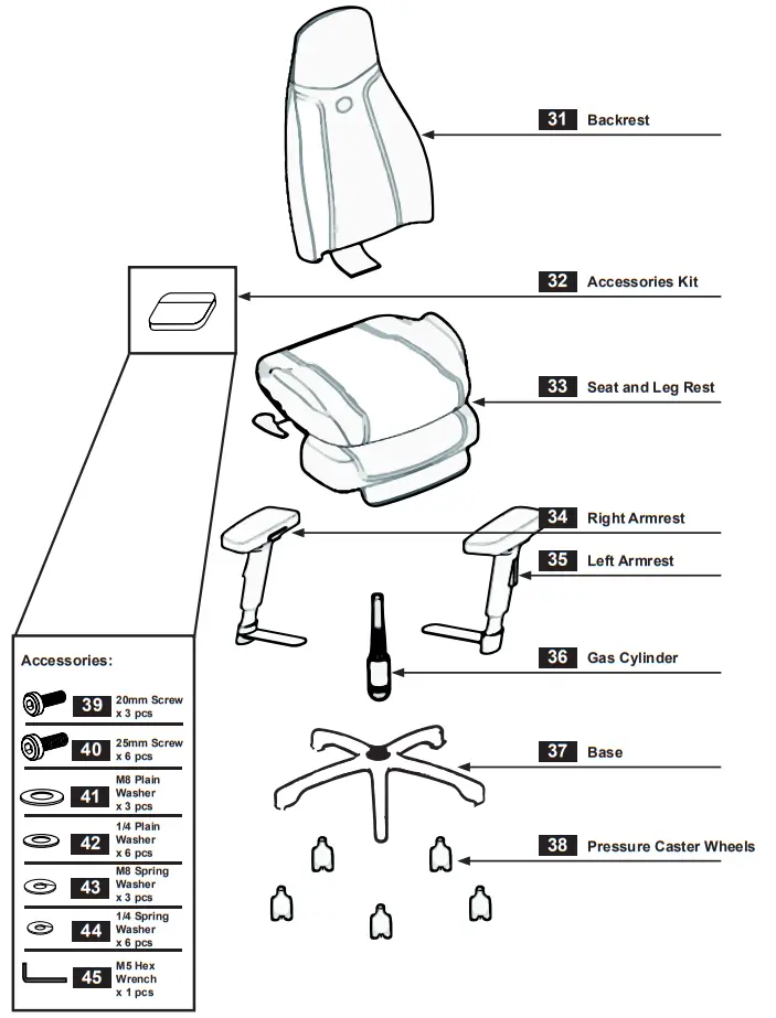 COOLER MASTER Synk X Cross platform Immersive Haptic Chair - fig 3