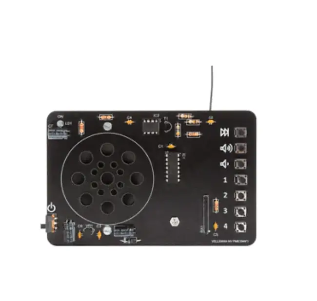 Velleman Wsah194 Digitally Controlled Fm Radio User Manual