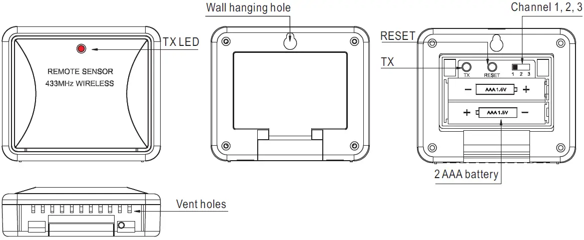 ThermoPro-TP65-Wireless-Humidity-and-Temperature-Monitor-fig-2