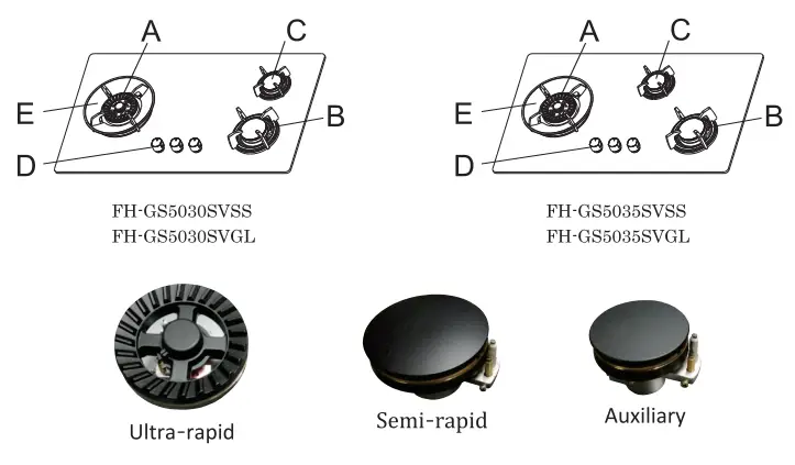 FUJIOH-FH-GS5030-35-Series-Built-In-Gas-Hob-fig-2