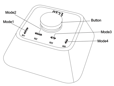 UNBRANDED PT23 Bluetooth Pedal Multimedia Controller - fig