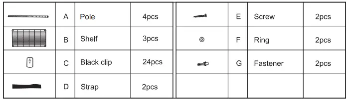 Kmart-43150908-3-Tier-Black-Shelving-Set-FIG-1