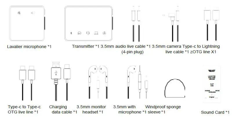 YENDILI-V10-Wireless-Sound-Card-Lavalier-Microphone-fig-1