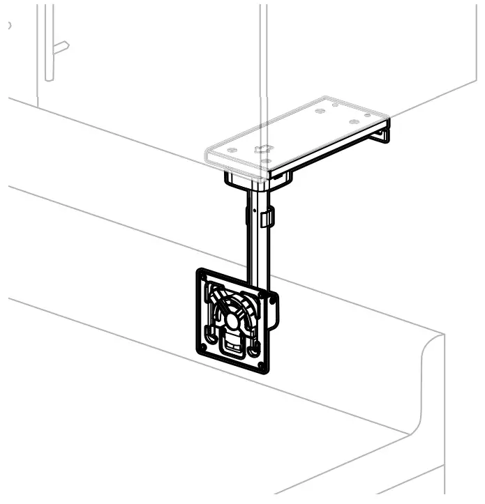 SANUS MEHUCM-B2 Under-Cabinet Mount For Amazon Echo Show 15