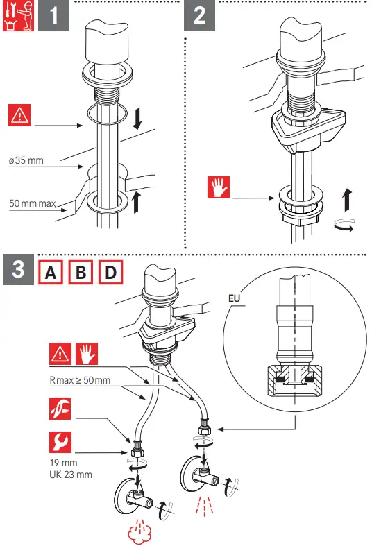 FRANKE FC 6088.031 LINA Brass Faucet-fig5