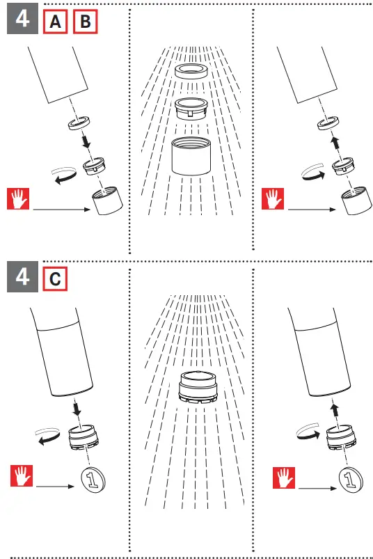 FRANKE FC 6088.031 LINA Brass Faucet-fig7
