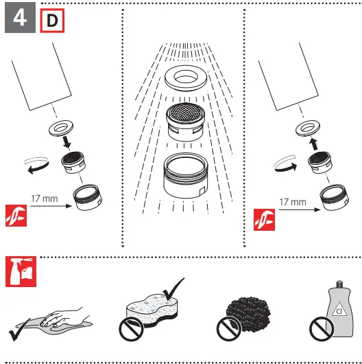 FRANKE FC 6088.031 LINA Brass Faucet-fig8