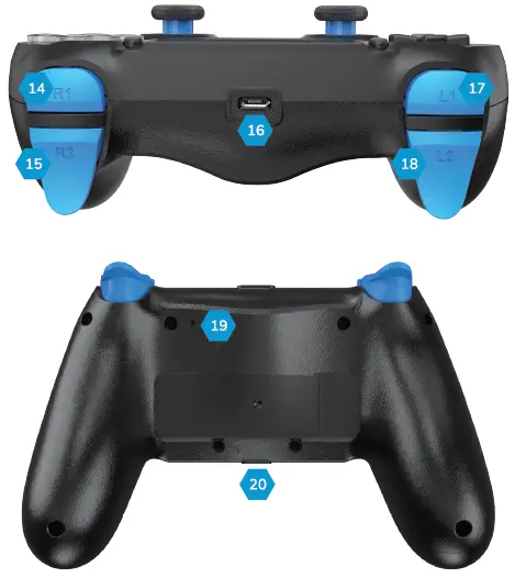 DRAGON-GSPS4-BK-Wireless-Controller-Compatible-FIG-2