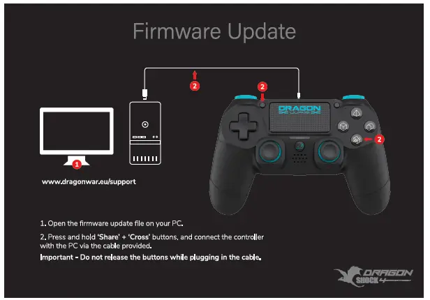 DRAGON-GSPS4-BK-Wireless-Controller-Compatible-FIG-3
