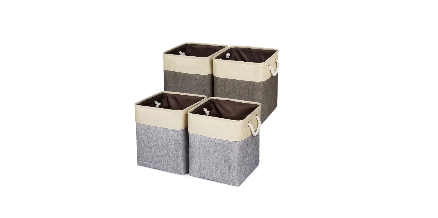 Welltime Fabric Organizer Storage Basket Instruction Manual
