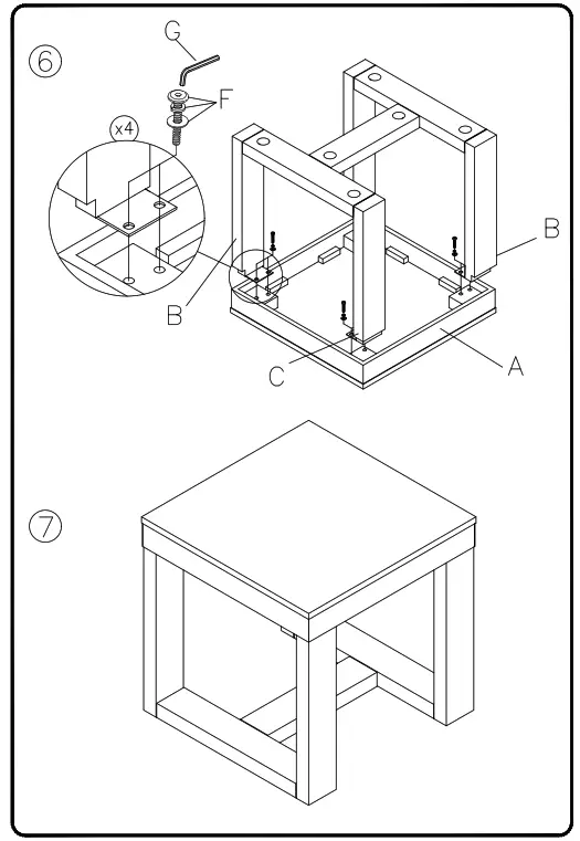ASHLEY T481-2 Watson End Table - 5