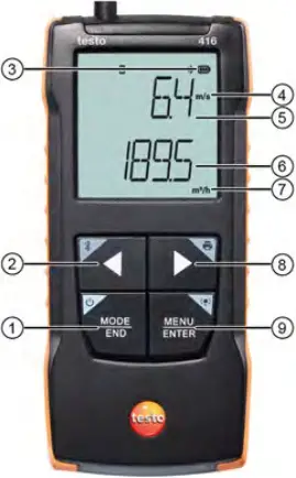 testo 0560 - Controls