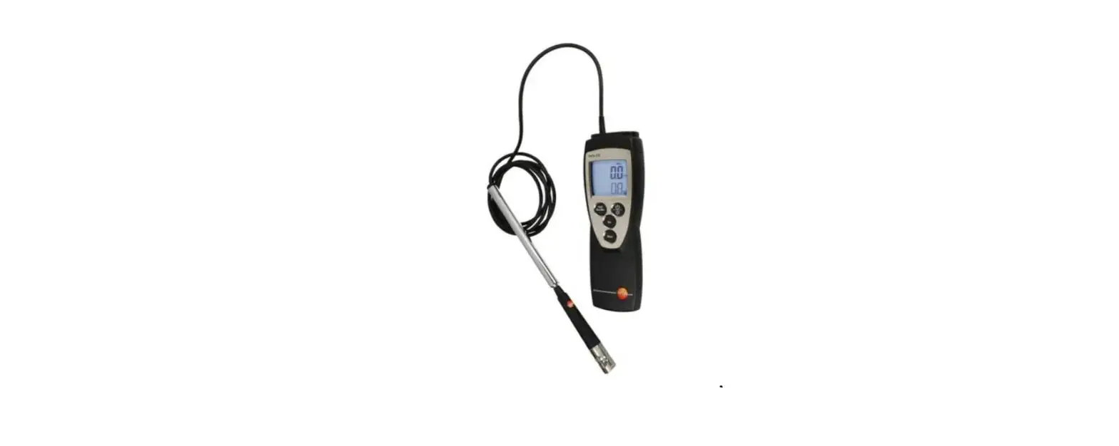 Testo 0560 Digital 16 Mm Vane Anemometer Instruction Manual