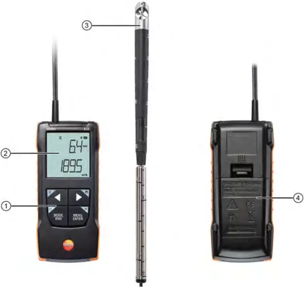 testo 0560 - Instrument overview
