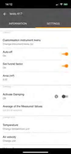 testo 0560 - Making measuring instrument settings 1