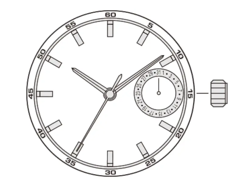 MIYOTA 6P26 Multi-Function