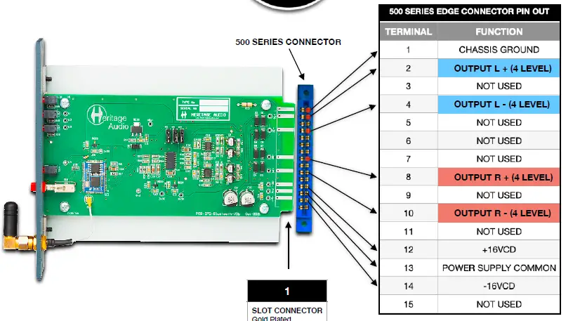 Heritage Audio BT-500 500 Series Bluetooth Streaming Module 2