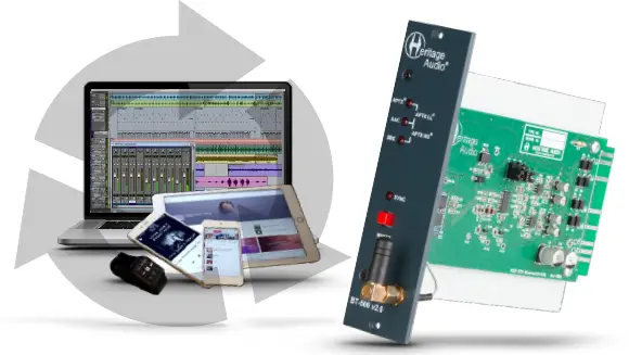 Heritage Audio BT-500 500 Series Bluetooth Streaming Module 5