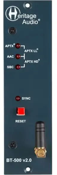 Heritage Audio BT-500 500 Series Bluetooth Streaming Module