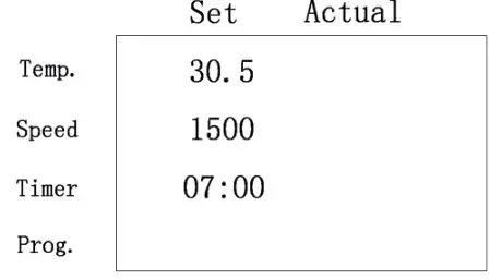 CORNING I-4010 Axygen Microtube Shaker - Stop Press and hold the knob to stop the current Run
